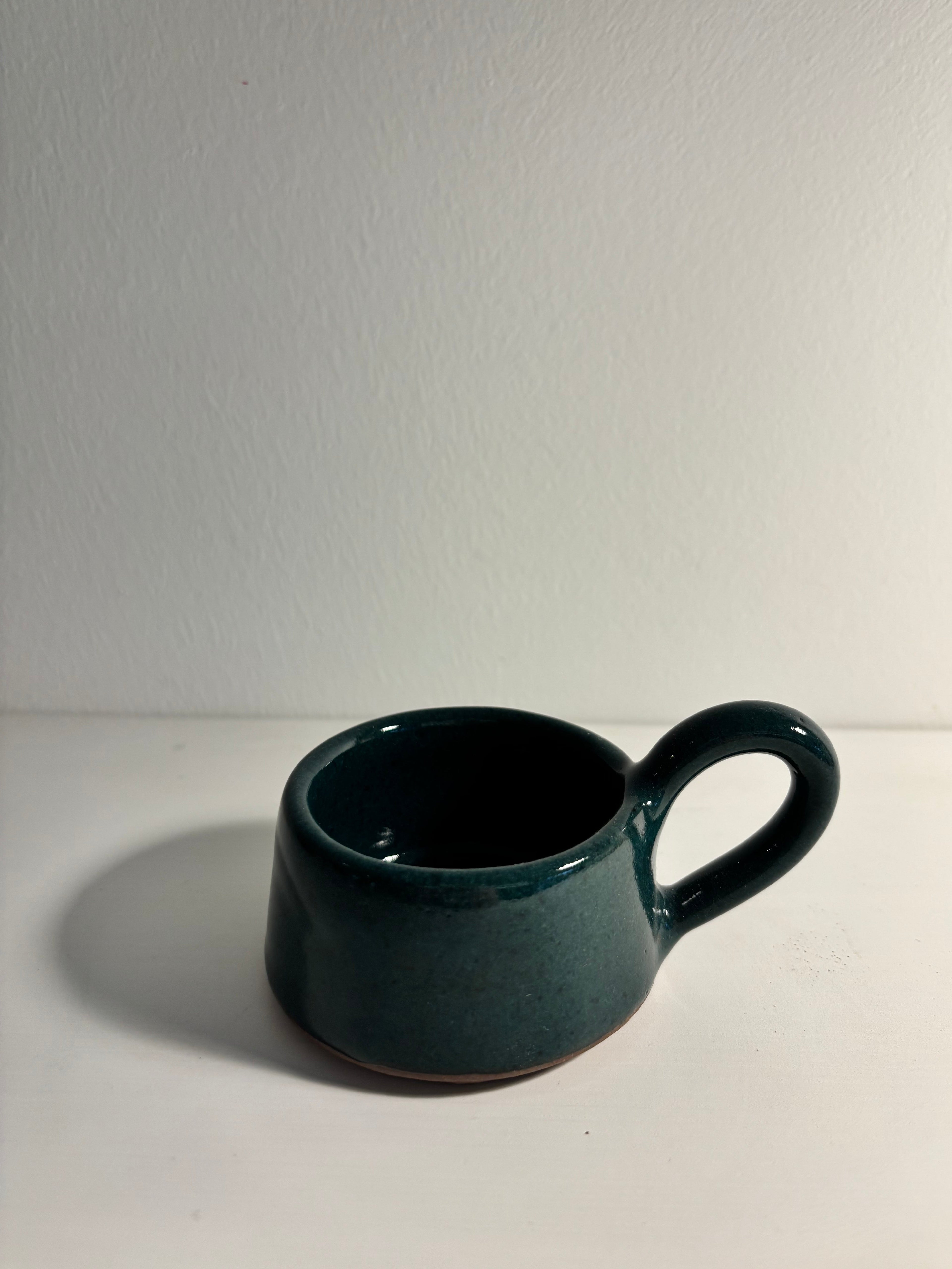 Stoneware Tea Light Cup, Forest