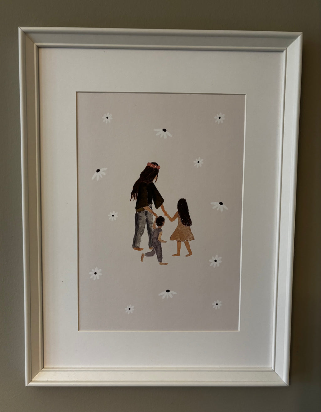 Motherhood A4 Wall Print