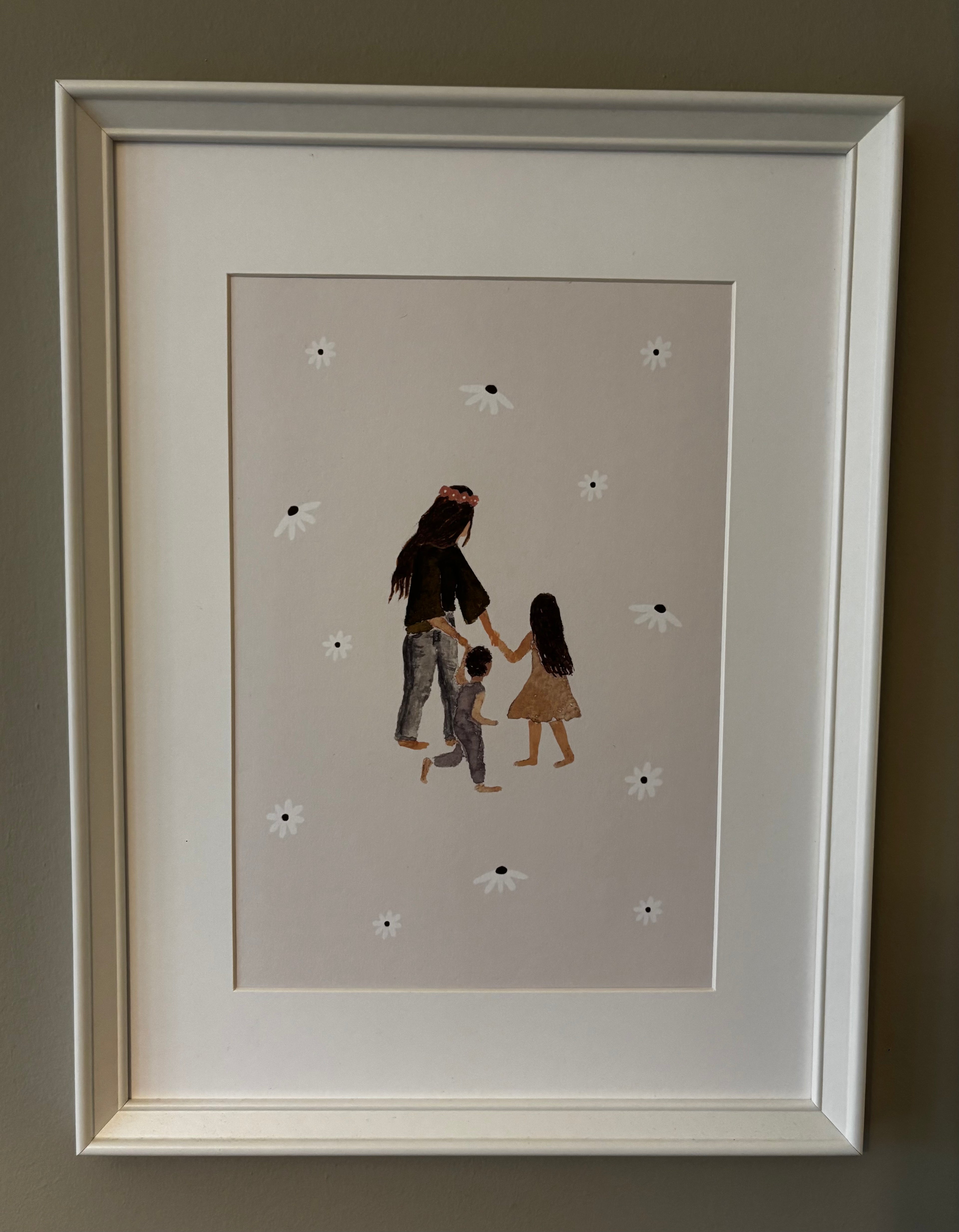 Motherhood A4 Wall Print