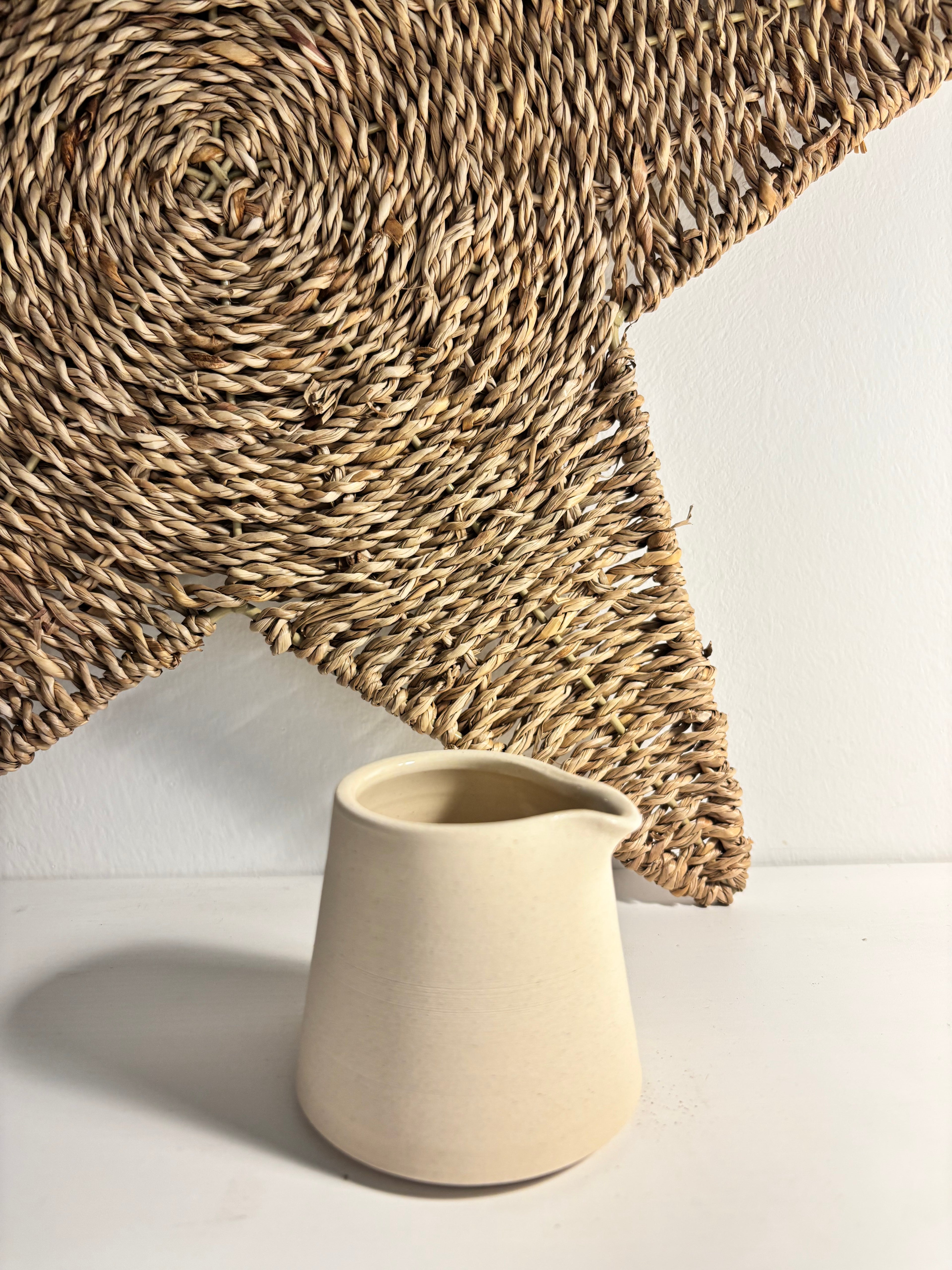 Handmade Stoneware Milk Jug