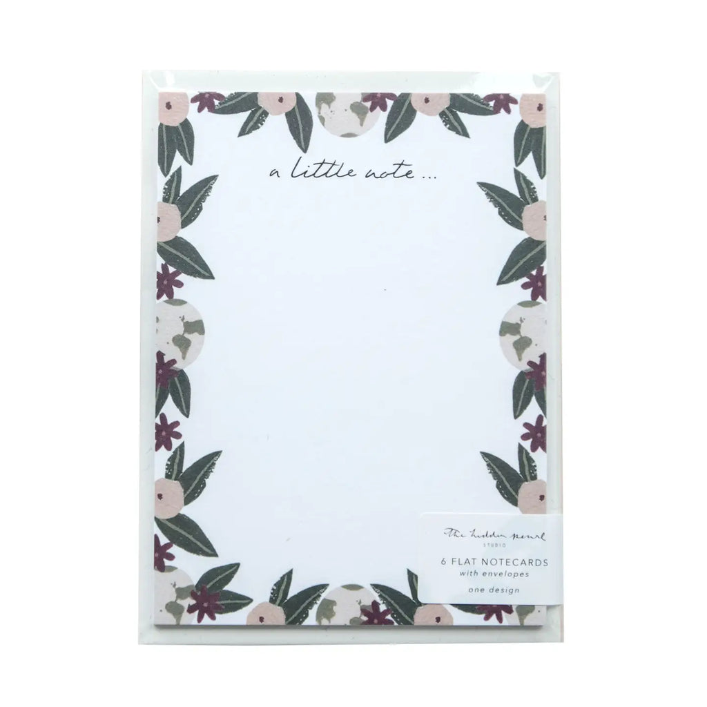 A Little Note Notecards - Pack of Six