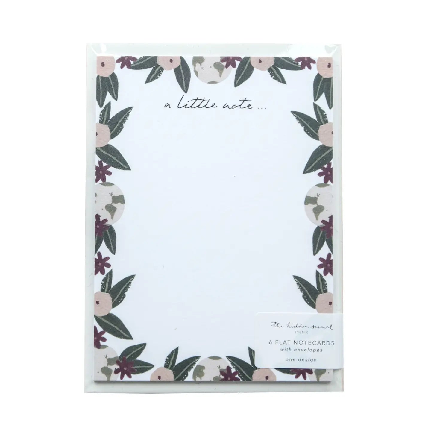 A Little Note Notecards - Pack of Six