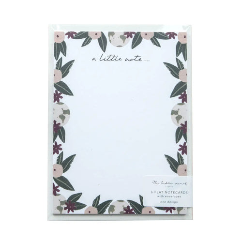 A Little Note Notecards - Pack of Six