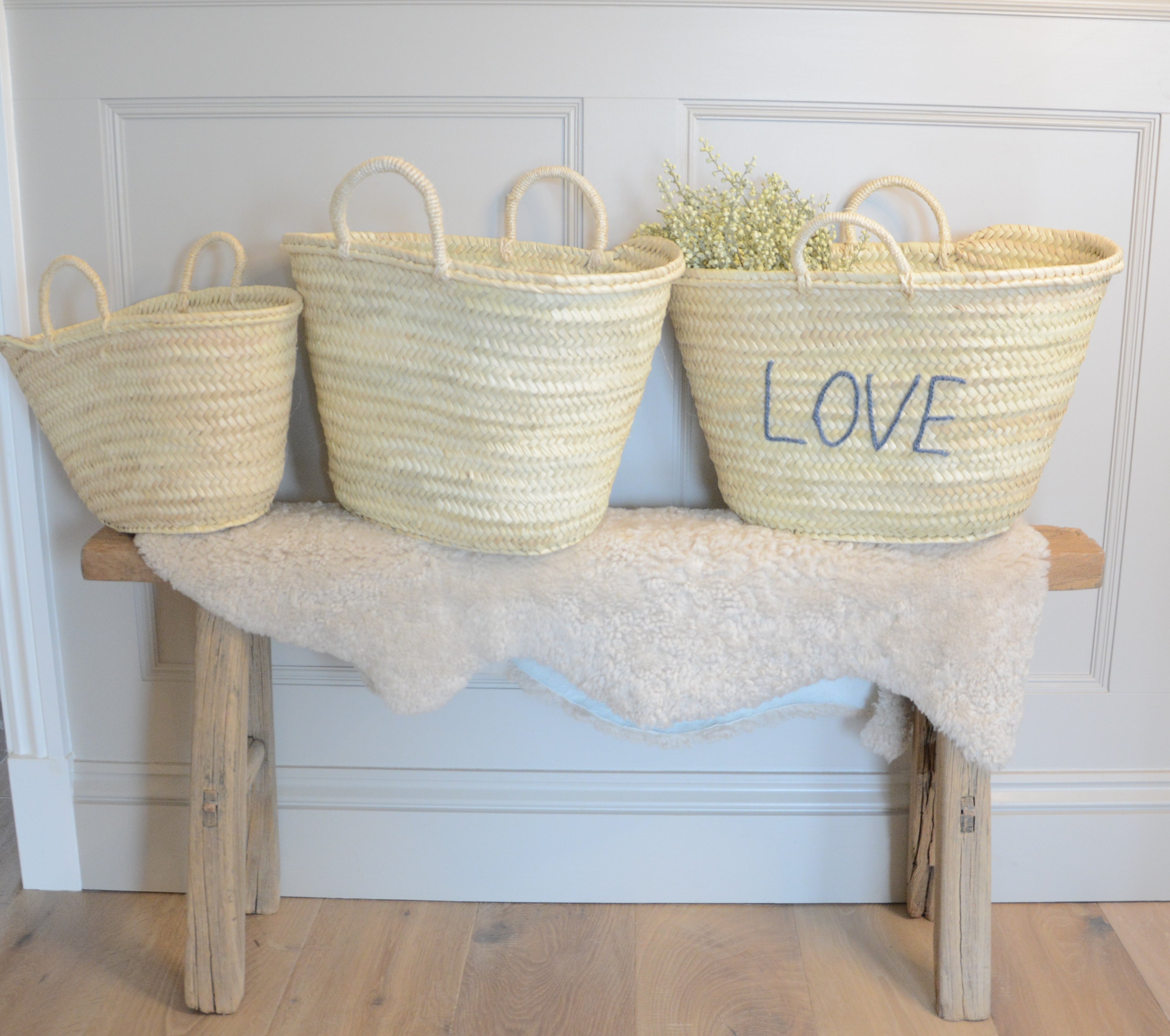 Palm Leaf Basket