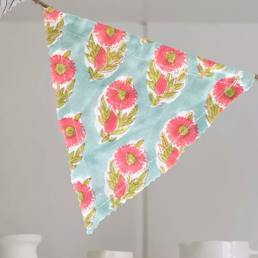 Hand Block Print Bunting