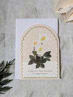 Christmas Rose Hellebore Christmas Card