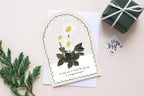 Christmas Rose Hellebore Christmas Card