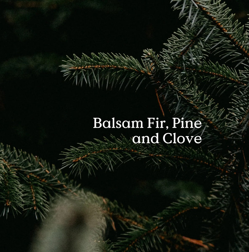 Fir Stoneware Candle