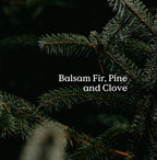 Fir Stoneware Candle