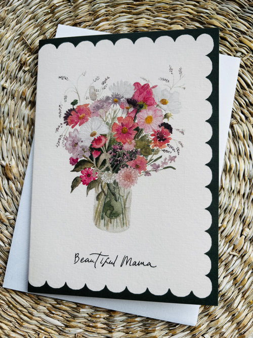 Beautiful Mama, Greeting Card