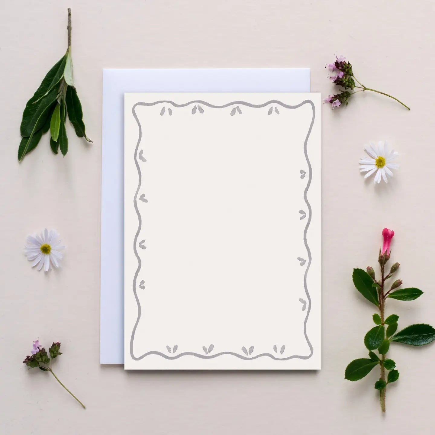 Lilac Wave, Set of Six Notecards