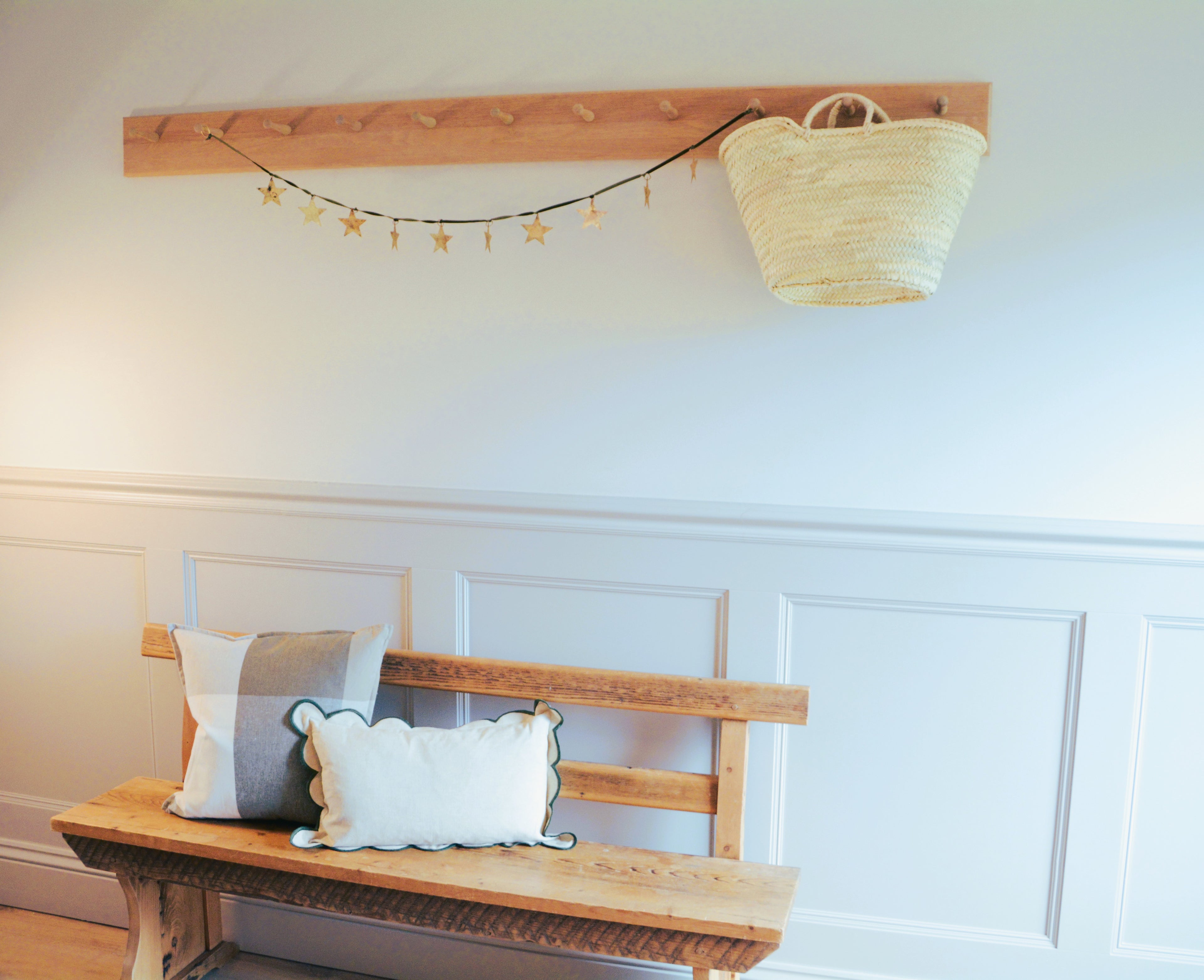 Scallop Cushion, Moss