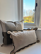 Scallop Cushion, Moss