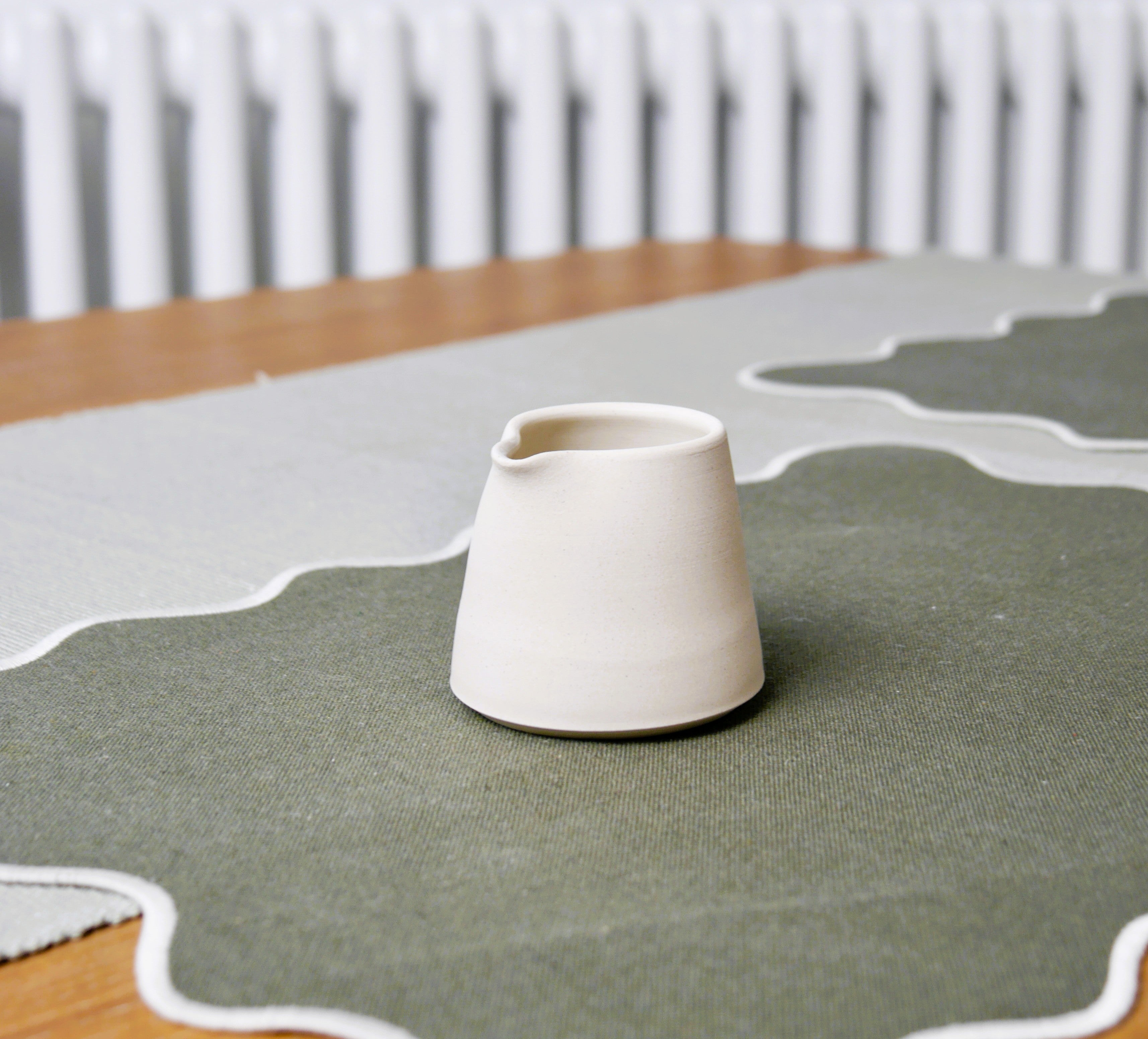 Handmade Stoneware Milk Jug