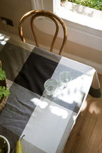 Herb Giant Check Tablecloth