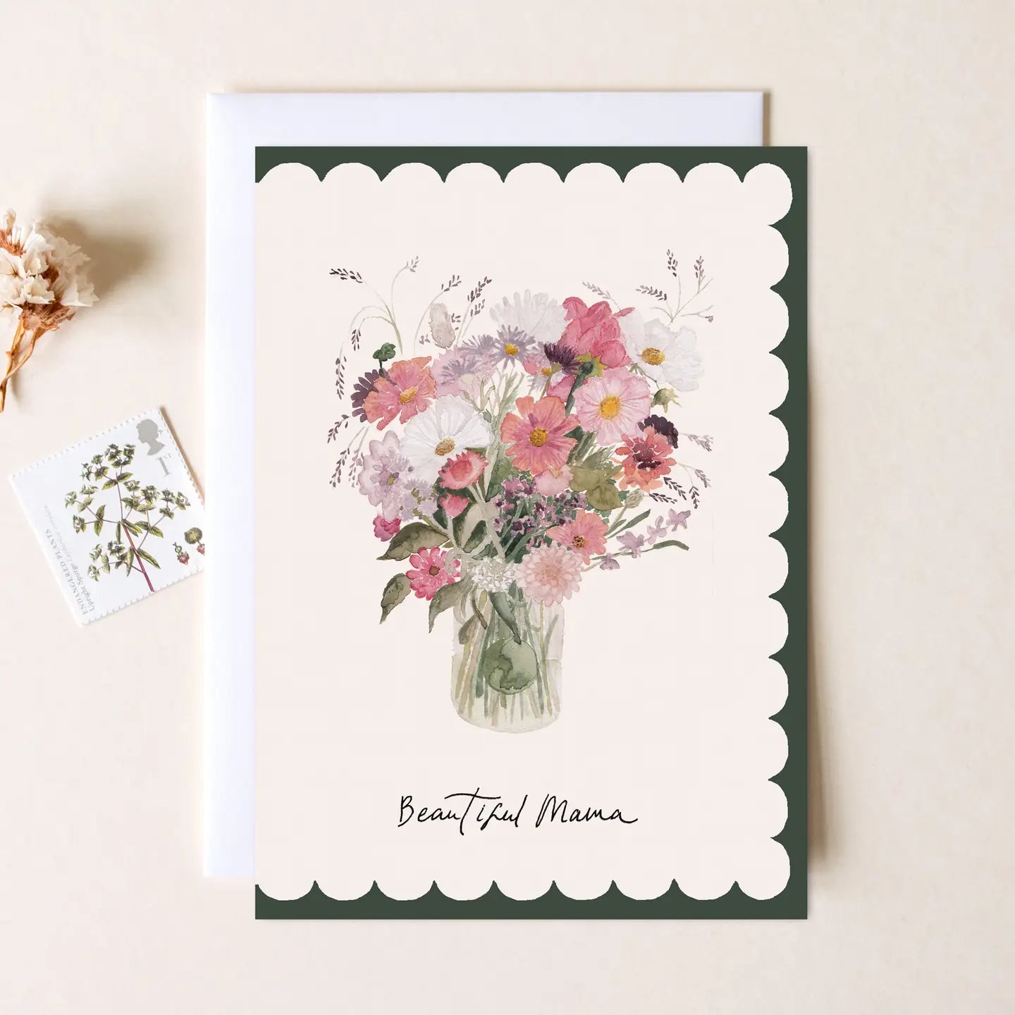 Beautiful Mama, Greeting Card