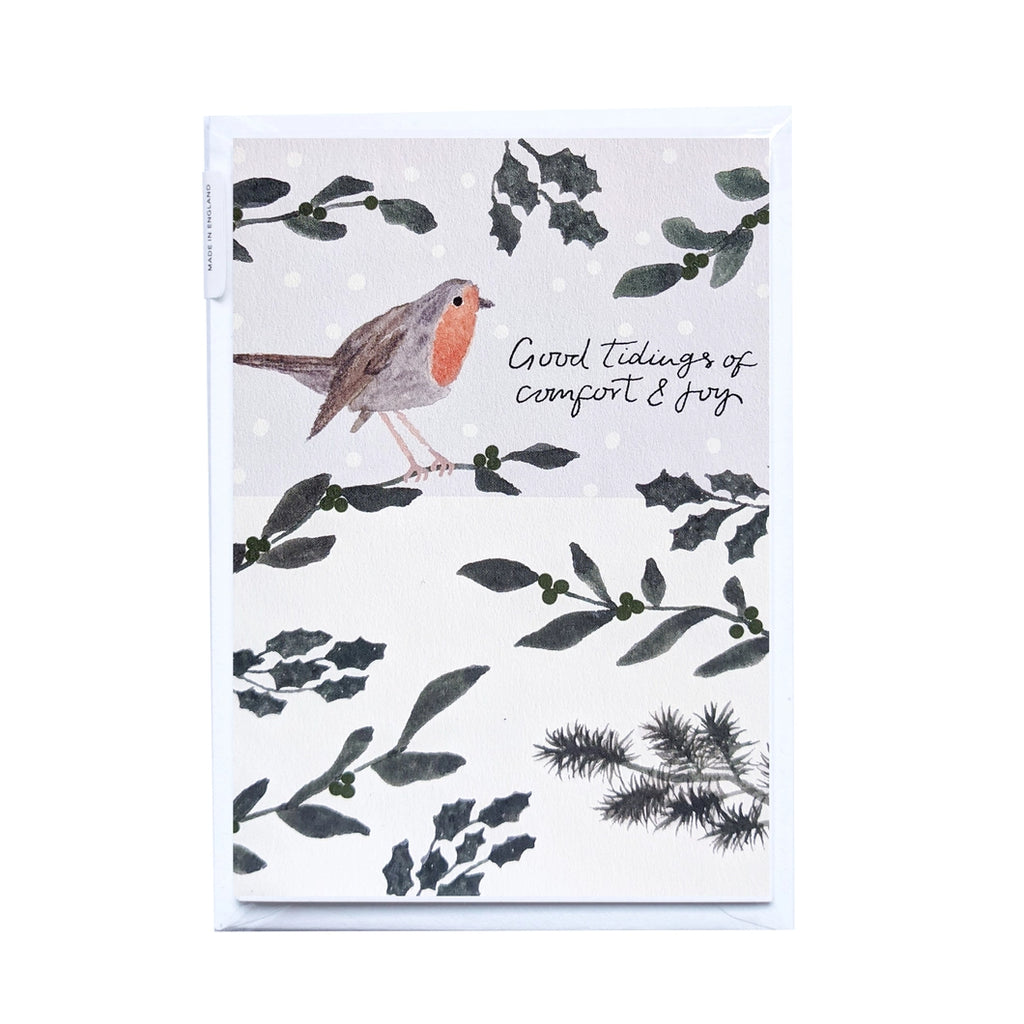 Christmas Birds, Pack of 6 Christmas Cards