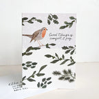 Christmas Birds, Pack of 6 Christmas Cards