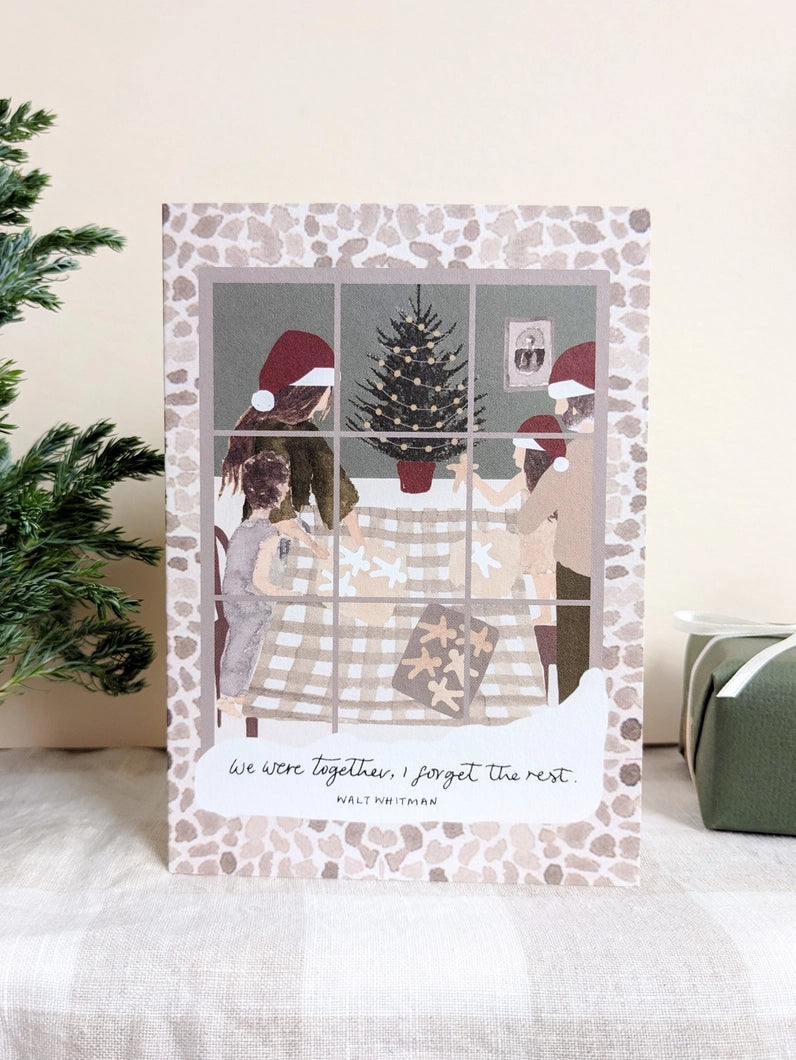 Christmas Window Christmas Card