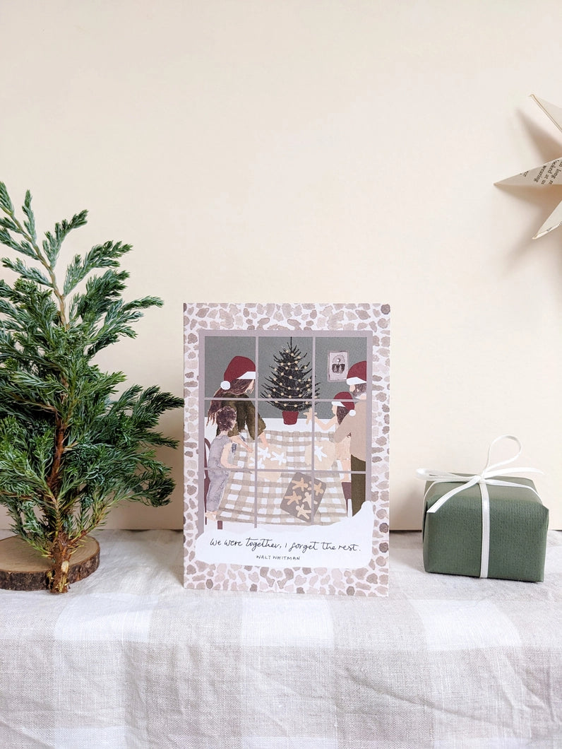 Christmas Window Christmas Card