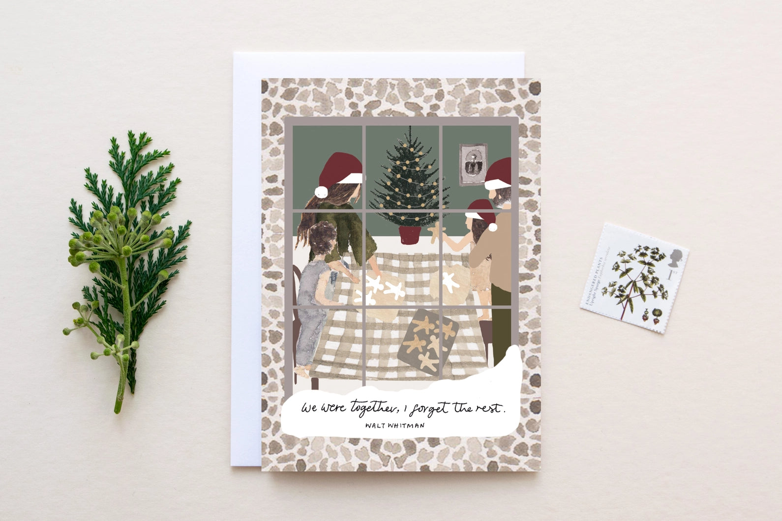 Christmas Window Christmas Card